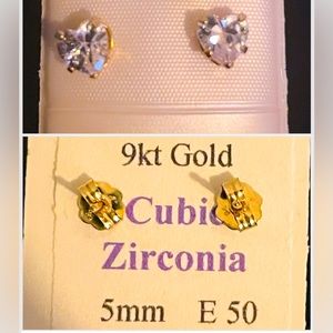High-Quality Cube Zirconium Stud Earrings – Brand New, Direct from Manufacturer